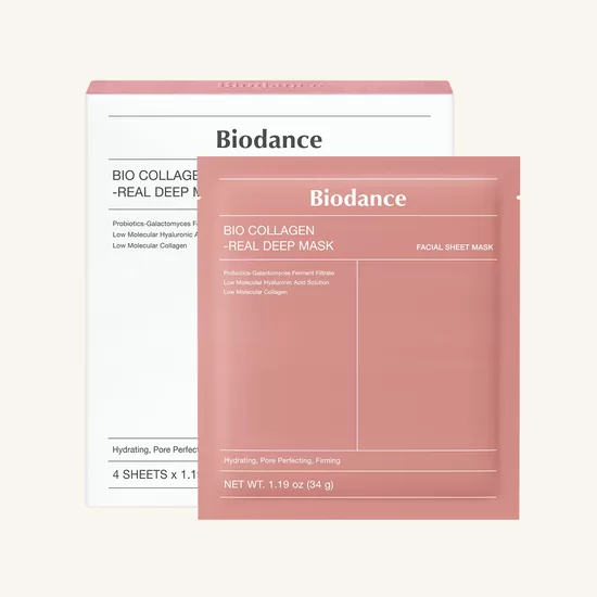 Biodance – Bio Collagen-Real Deep Mask 4 Sheets x 34g