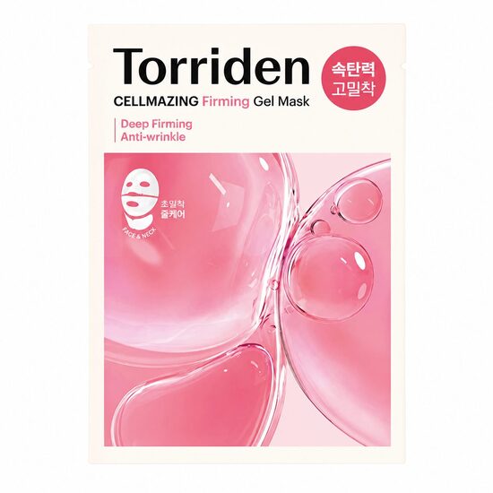 Torriden – Cellmazing Low Molecular Collagen Elasticity Gel Mask – Firming Hydrogel Mask – 1 sheet