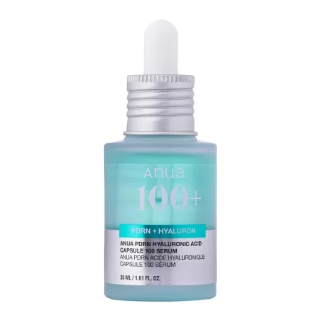 Anua – PDRN Hyaluronic Acid Capsule 100 Serum – Facial Moisturizing Serum with PDRN – 30ml