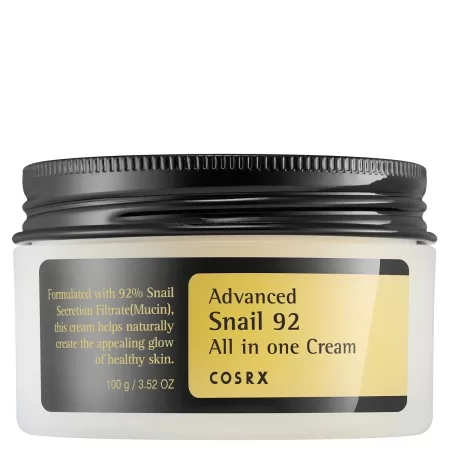 COSRX – Advanced Snail 92 All in One Cream – Многофункциональный крем для лица – 100г