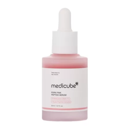 Medicube – PDRN Pink Peptide Serum – Firming Facial Serum with PDRN 1% and Peptides – 30ml