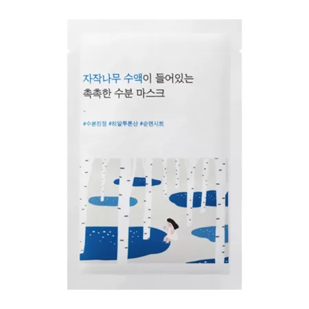 Round Lab – Birch Juice Moisturizing Mask – Увлажняющая тканевая маска с берёзовым соком – 25мл